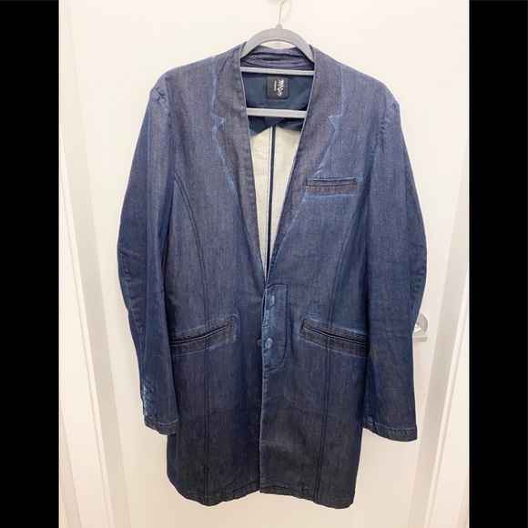COPY - Denim Blazer M - Picture 1 of 5